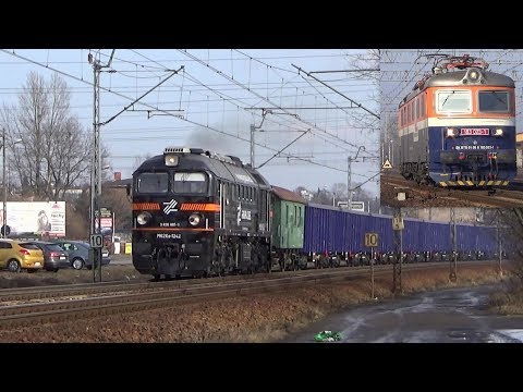 Częstochowa Stradom - 19 towarowych i 2 luzaki w 4 godziny | Gagarin ZUE, SM42 ZUE, ES DB i inne...