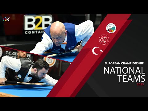 2025 European Championship Men National Teams - Semi Final - KARAKURT (TUR) vs DE BRUIJN (NED)