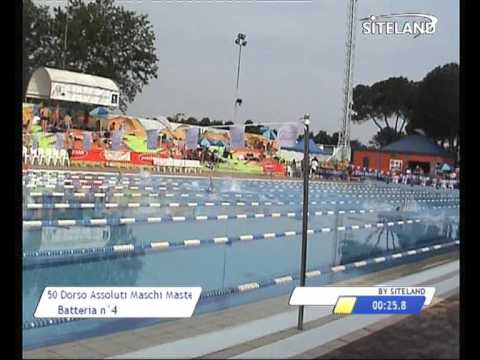 Serie 4 dei 50 Dorso  Assoluti Maschi Master - 11 Memorial Andrea Bettiol