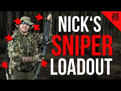 NICK's Airsoft SNIPER Ausrüstung! (NOVRITSCH SSG24) [deutsch]