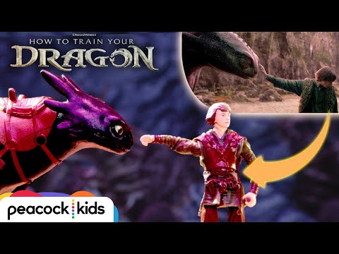 Thumbnail of the video: How To Train Your Dragon Trailer... But with TOYS!