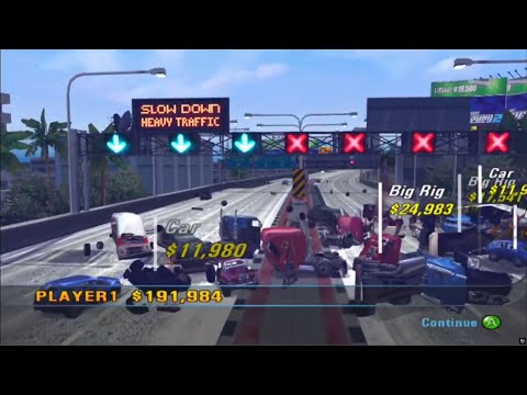 Burnout 3: Takedown - Trash Smash #059 - $4,042,640 (World Record)