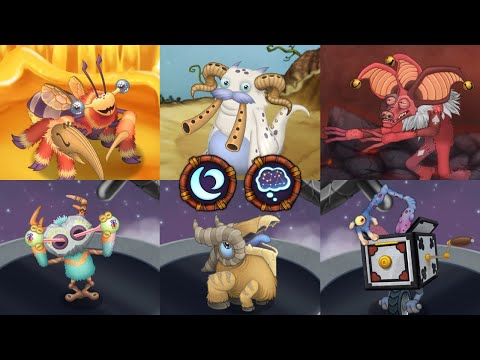 ALL Mythical & Dreamythical Monsters: Sounds & Animations | My Singing Monsters