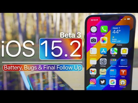 iOS 15.2 - Battery life, Bugs and Final Follow Up Review