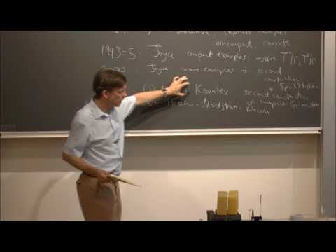 Dominic Joyce - Riemannian holonomy groups, Lesson 13