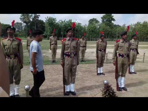 NCC DRILL IN A P S M COLLAGE