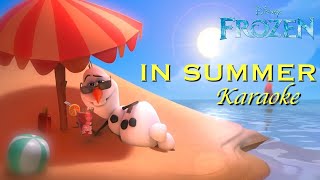 IN SUMMER Karaoke | Frozen