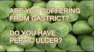 CABAGE JUICE FOR STOMACH PAIN,  GAS TROUBLE, PEPTIC ULCER