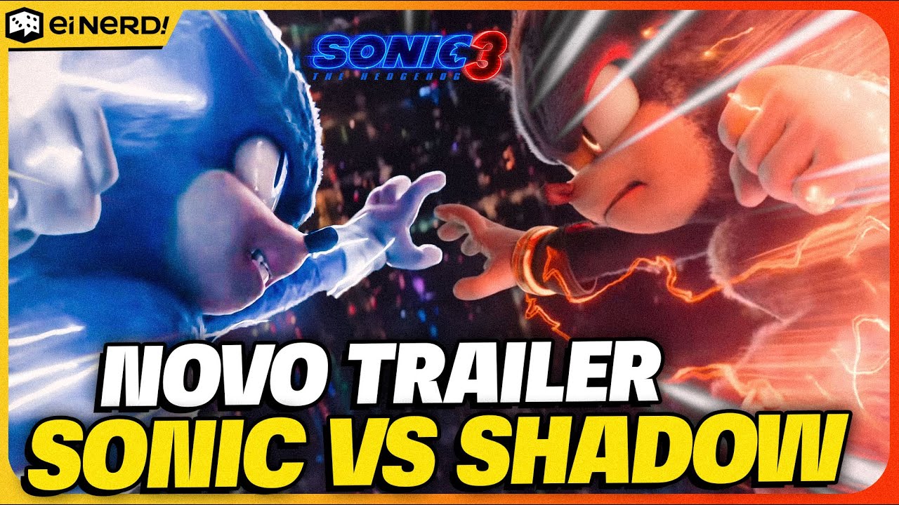 SONIC VS SHADOW ESTÁ INSANO EM NOVO TRAILER! Análise COMPLETA