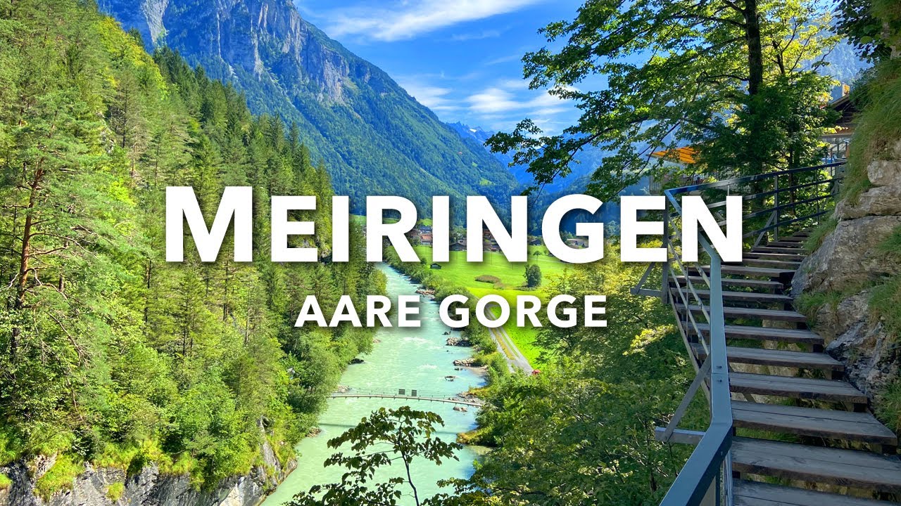 Join a traveler on a journey to the majestic Aare Gorge.