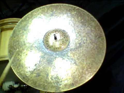 20 Turk, 1826g - Handcrafted cymbals by Craig Lauritsen..MOV