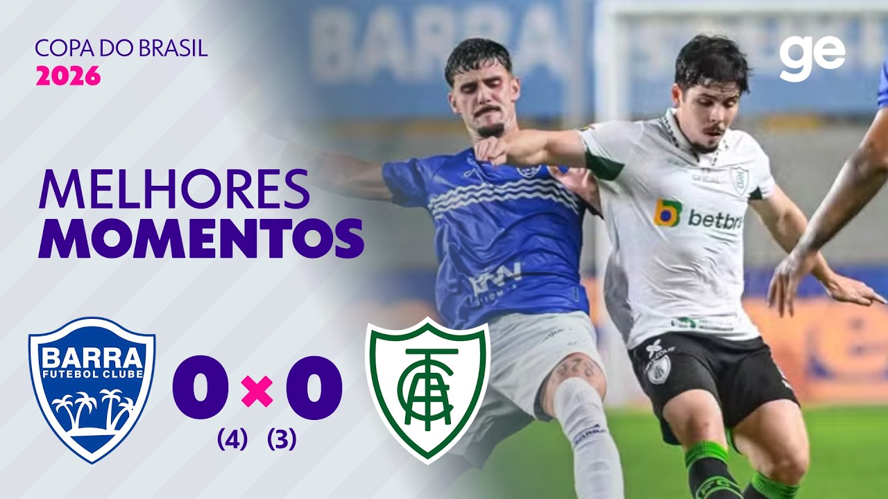Barra vs América Mineiro Highlights