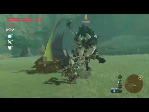 Zelda Breath of the Wild - Upgraded Master Sword Beam - How Strong is it?