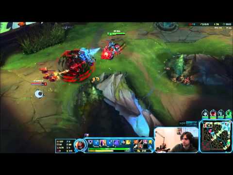 KR Shin as Zed Vs Heimerdinger - Top Lane