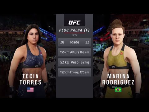 Tecia Torres vs Marina Rodríguez | UFC Montevideo Preview Gameplay