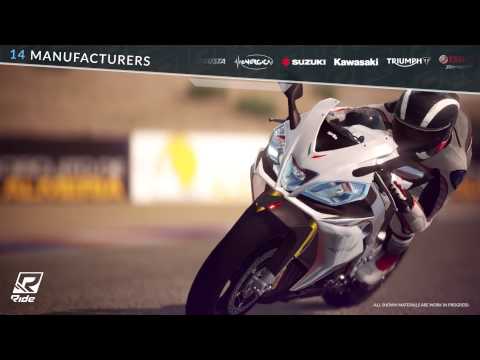 Las carreras de motos de RIDE llegan a PlayStation 4