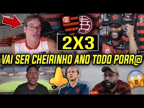 VAMOS RIR?! REAÇÕES DOS FLAMENGUISTAS NO VICE DA RECOPA! REACT FLAMENGO 2X3 LANÚS 
