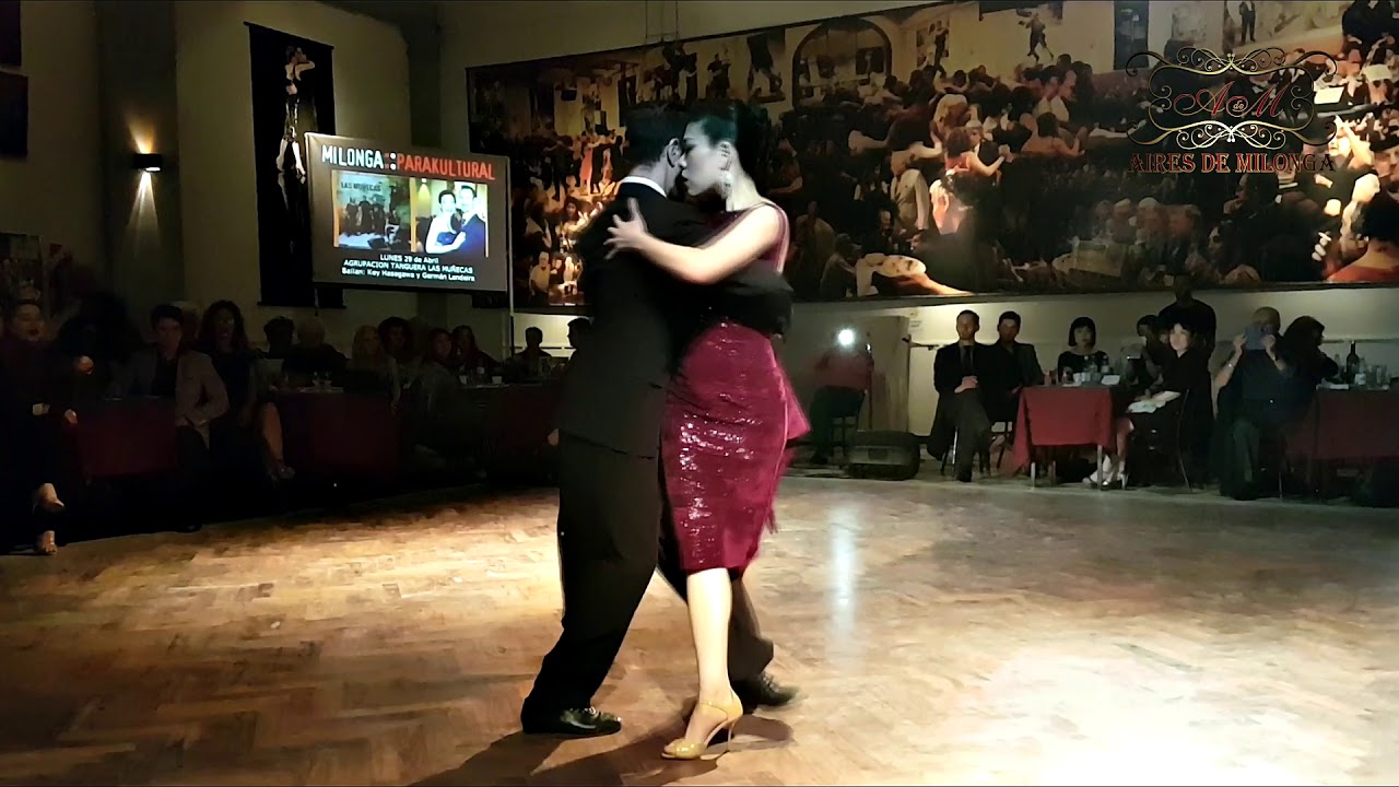 Buenos Aires, Salón Canning, Parakultural milonga, tango por Kei Hasegawa, German Landeira