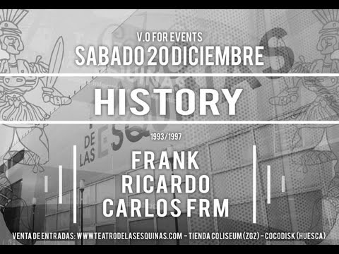 COLISEUM Live! History (20-12-2014) Carlos FRM, Dj Frank & Ricardo