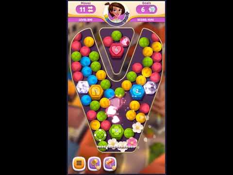 Diamond Diaries Saga Level 890 - NO BOOSTERS 💎 | SKILLGAMING ✔️