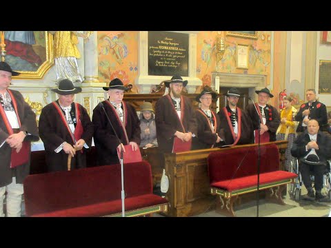 STANEK49 MOJE PSTRYKI- WAŃCY GRUPA ŚPIEWACZA z WISŁY  MSZA w OPRAWIE GÓRALSKIEJ-RYCHWAŁD 15.01.2023
