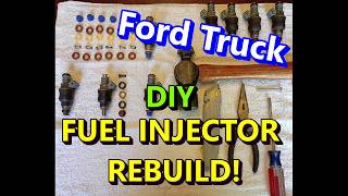 How To REBUILD FUEL INJECTORS...SAVE MONEY!!