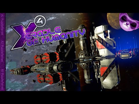 X4 Cradle of Humanity Ep54 - Beginning the split plot and stations everywhere!