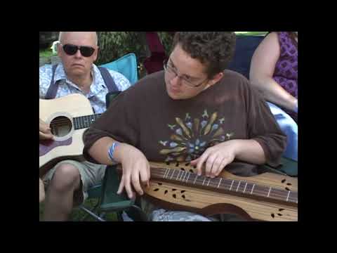 Sandy Boys. A Dulcimer jam at the 2009 Clifftop Festival.