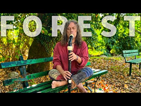 Deep Bass Meditation Flute - Serene Forest Sleep Music