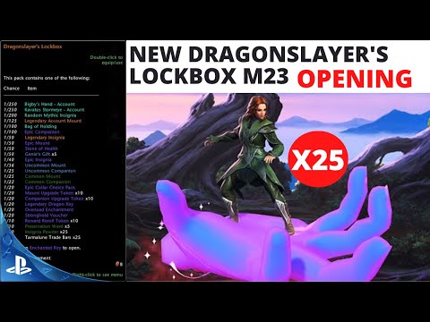NEW Dragonslayer's Lockbox OPENING | Neverwinter M23