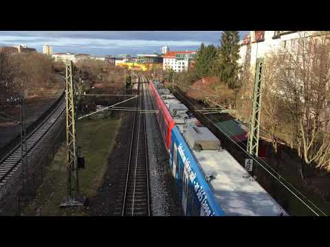 Die S7 zwischen Harras und Heimeranplatz