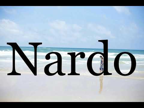 How To Pronounce Nardo🌈🌈🌈🌈🌈🌈Pronunciation Of Nardo