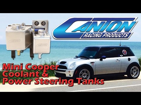 Mini Cooper Power Steering & Coolant Tank Replacement Installation Video