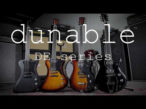 Dunable R2  DE Guitar Black/Yellow Crackle image 4