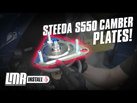 2015-2023 Mustang Steeda Camber Plates - Review & Install