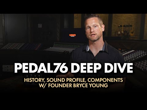 Pedal76 Deep Dive With Founder Bryce Young | All-Analog Transformer-Balance FET Compressor Pedal