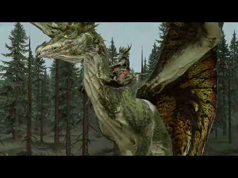 Battle at Shadow Fell - Greenskins vs Chaos and Wood Elfs - Total War: Warhammer II - Cinematic