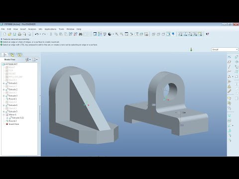 Pro Engineer Tutorial for Beginner 1 Pro E Sketcher Tutorial