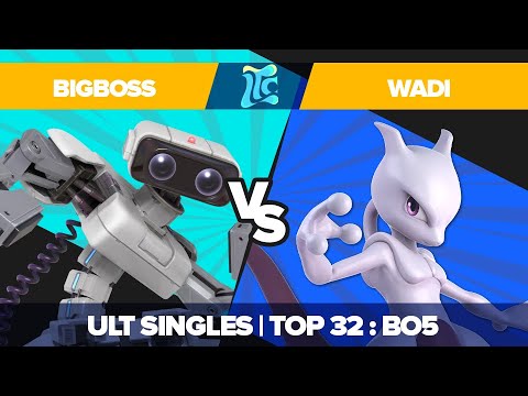 BigBoss vs WaDi - Ultimate Singles : Top 32 - Low Tide City | Rob vs Mewtwo