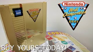 Add the GOLD NWC Cart To Your Collection! Nintendo World Championship Cart