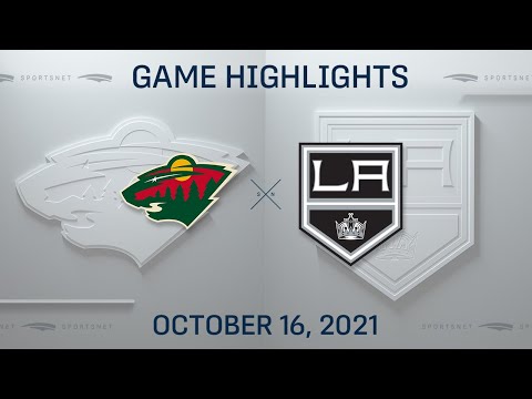 NHL Highlights | Wild vs. Kings - Oct. 16, 2021