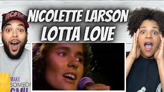 UNIQUE VOICE!| FIRST TIME HEARING Nicolette Larson - Lotta Love REACTION