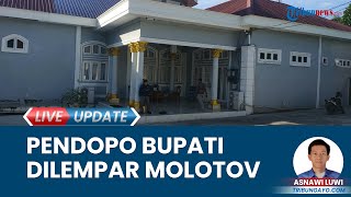 Pendopo Bupati Aceh Tenggara Dilempar Bom Molotov oleh OTK, Beruntung Tak Ada Korban