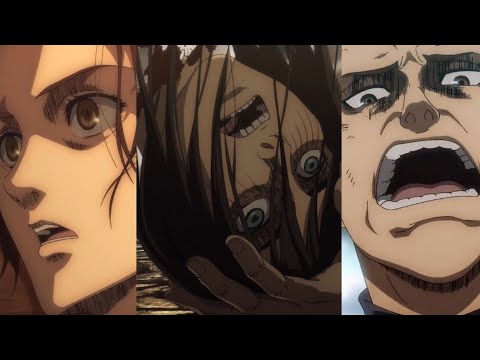 Gabi shoots Sasha, Eren and Floch