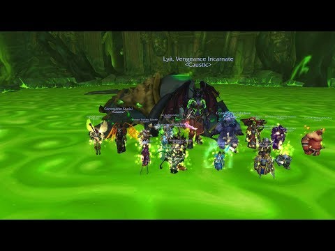 Caustic vs. Mythic Fallen Avatar (Disc Priest / Arms Warrior PoV)