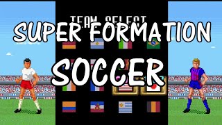 Nintendo Super NES Classic Edition　[SUPER FORMATION SOCCER]　play