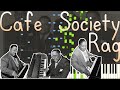 Meade Lux Lewis, Pete Johnson & Albert Ammons - Café Society Rag 1939 (Fast Stride Piano Synthesia)