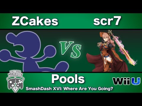 SmashDash XVI - ZCakes (Mr Game & Watch) Vs. scr7 (Corrin) - Pools
