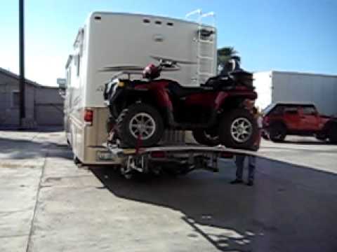 Motorcycle and ATV for a Motorhome
