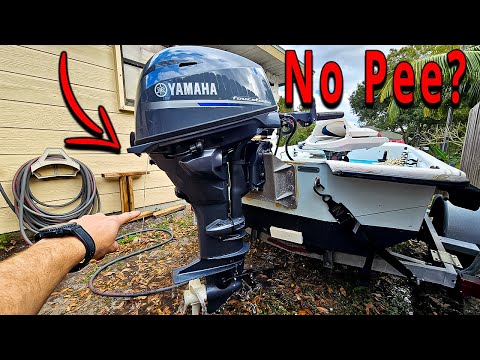 Why Outboards Don't Pee On A Garden Hose